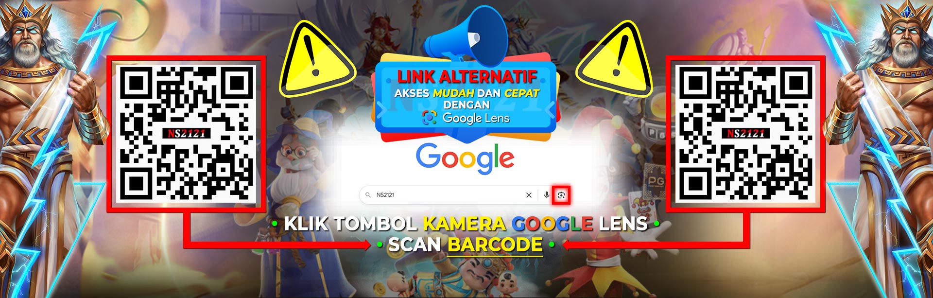 BANNER BARCODE LINK ALTERNATIF