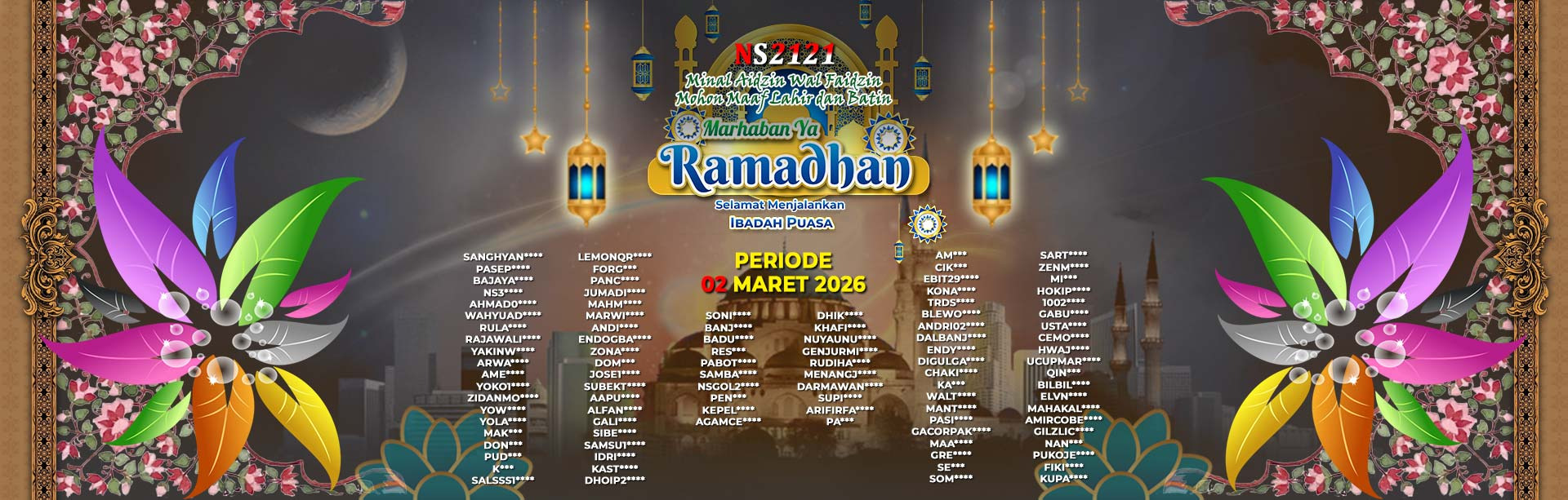 WINNER RAMADHAN NS2121