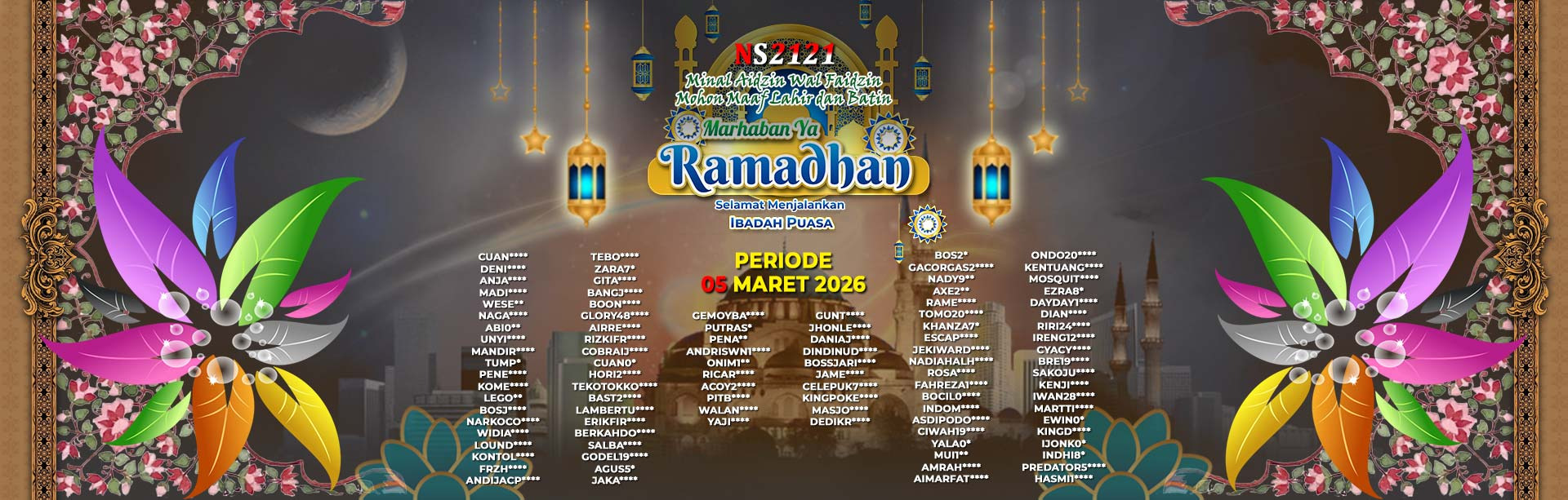 WINNER RAMADHAN NS2121