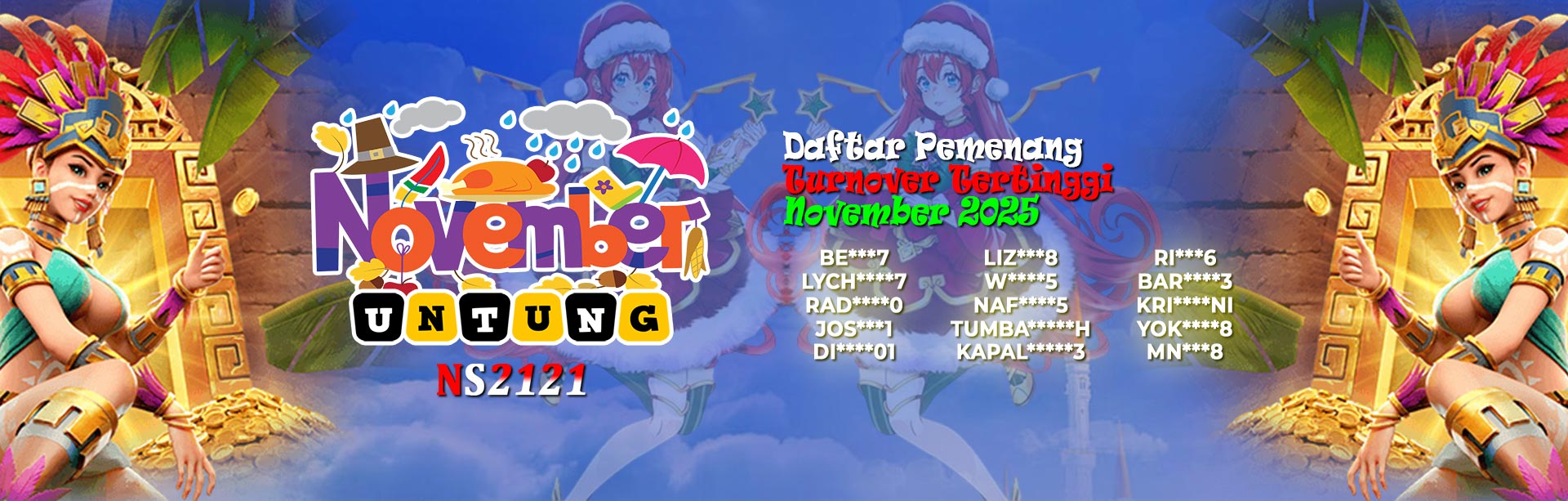 WINNER TO TERTINGGI NOVEMBER 2025