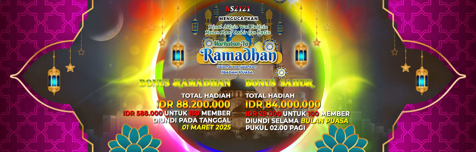 PROMO RAMADHAN & SAHUR NS2121