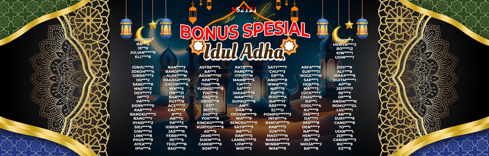 WINNER IDUL ADHA  NS2121