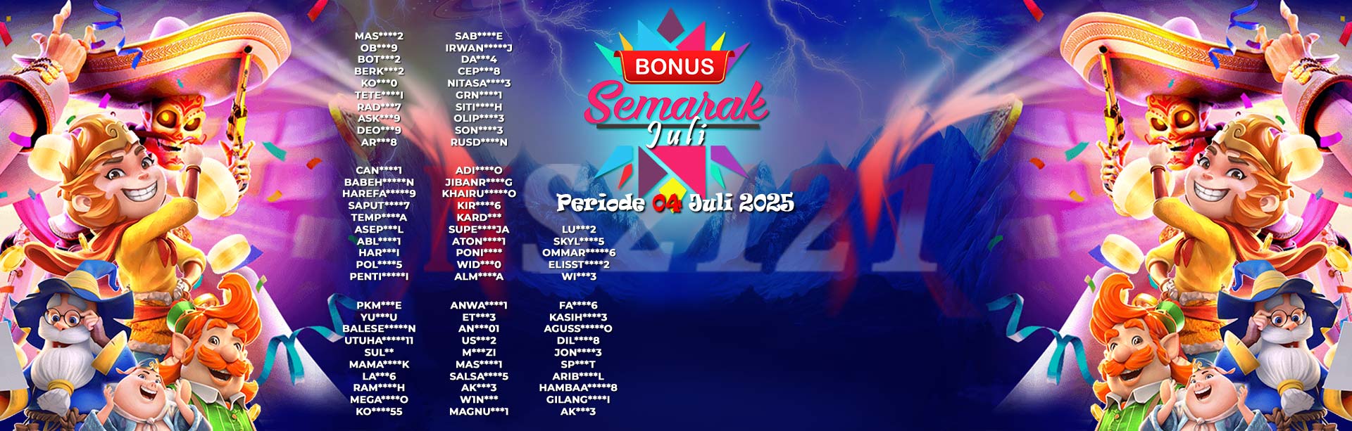 WINNER SEMARAK JULI  NS2121