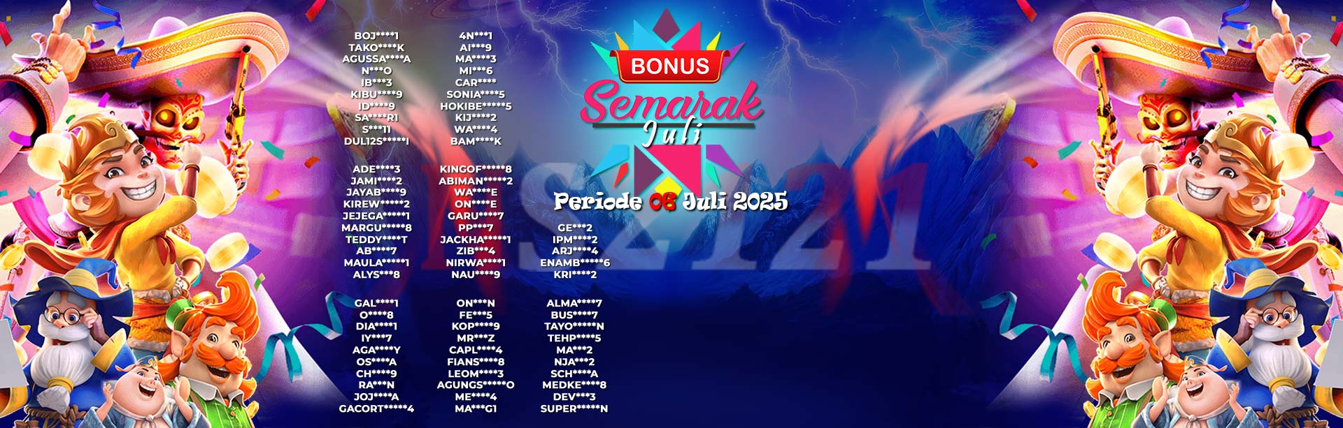 WINNER SEMARAK JULI  NS2121