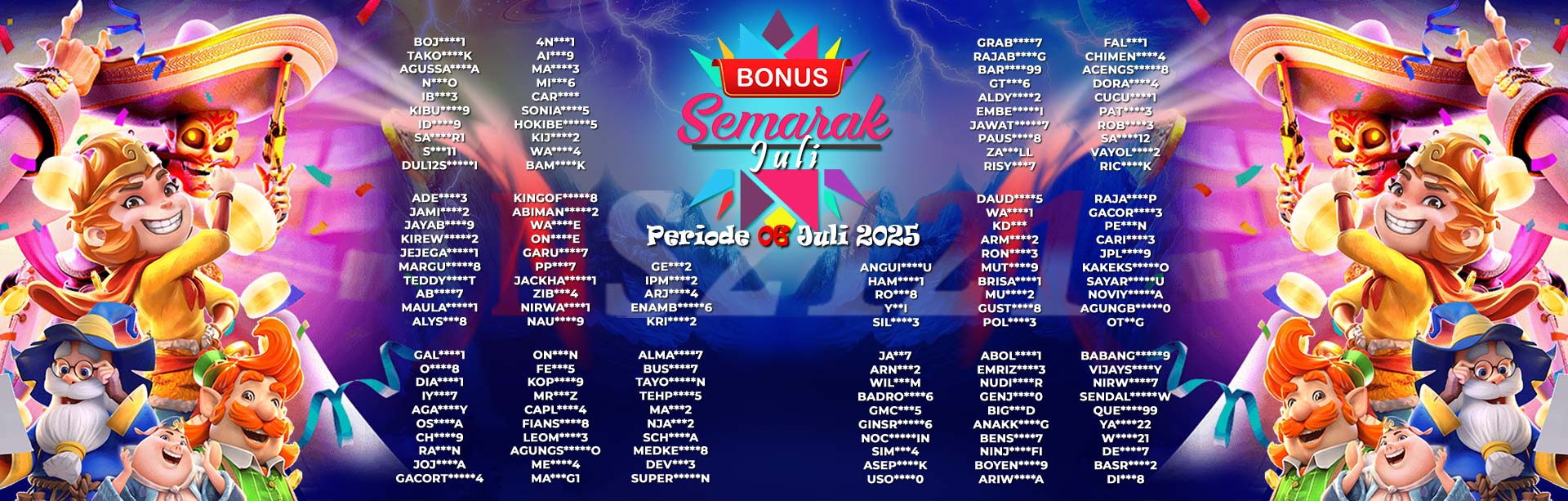 WINNER SEMARAK JULI  NS2121