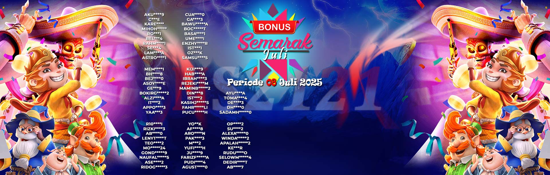 WINNER SEMARAK JULI  NS2121