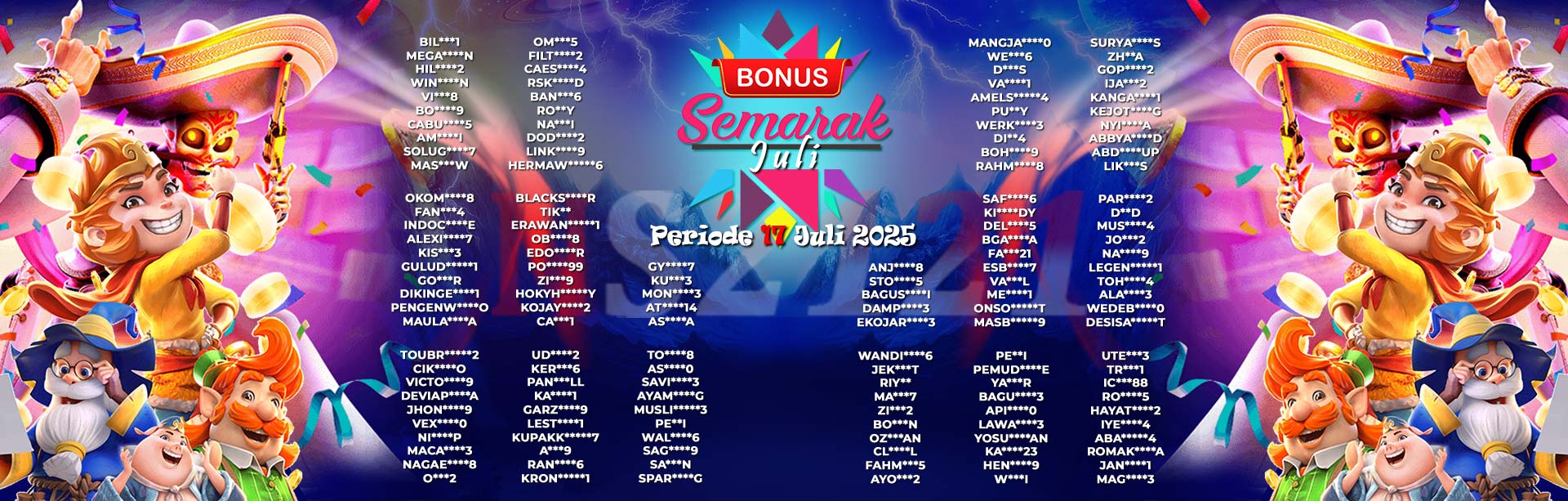 WINNER SEMARAK JULI  NS2121