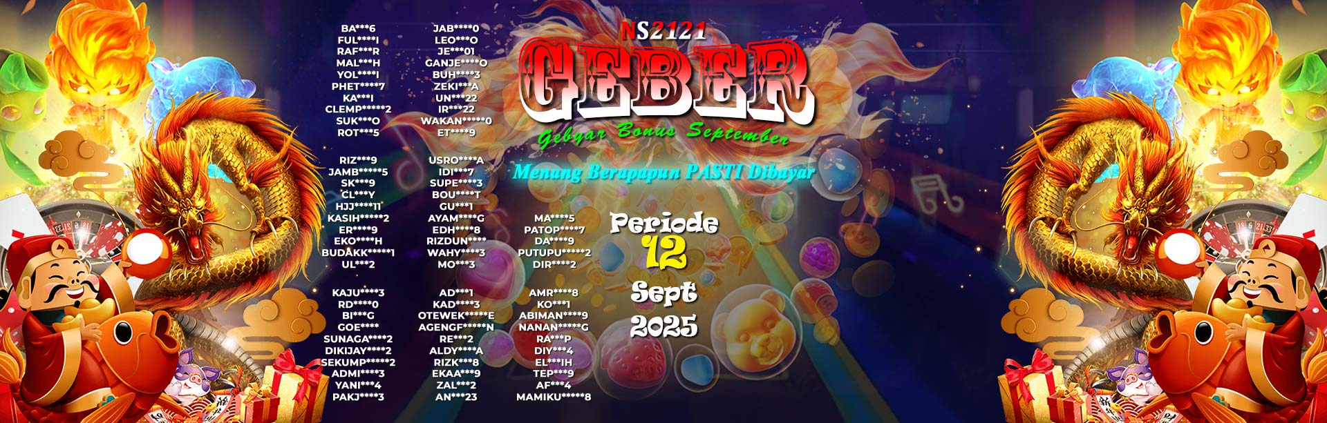 WINNER GEBER SEPTEMBER NS2121