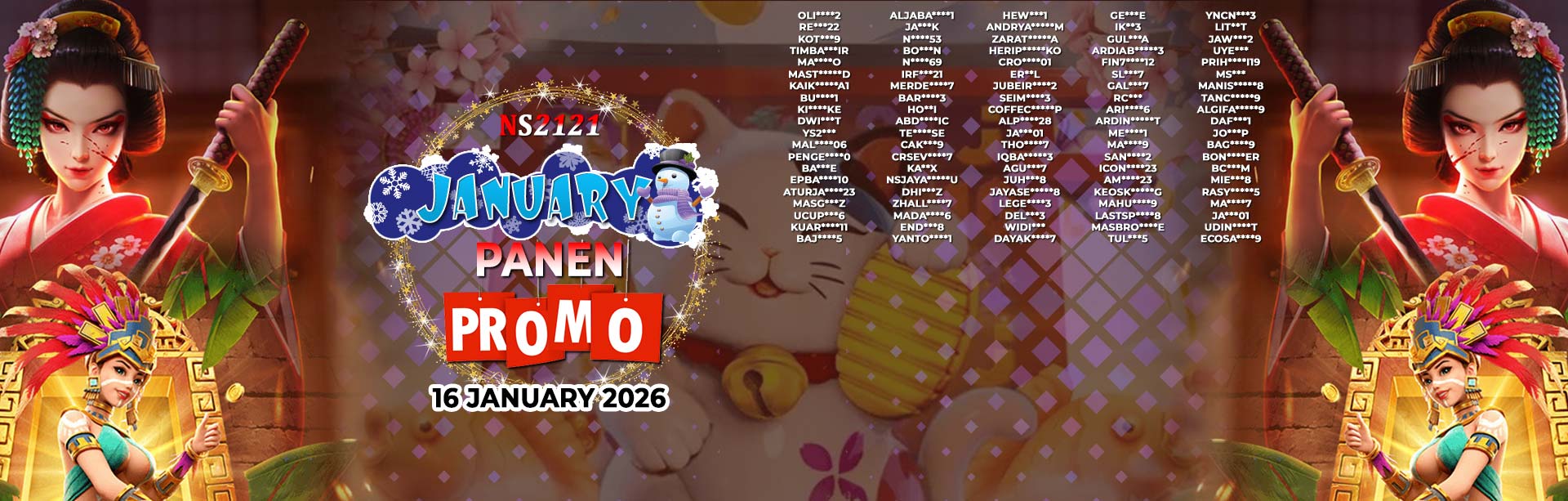 WINNER JANUARI PANEN PROMO NS2121