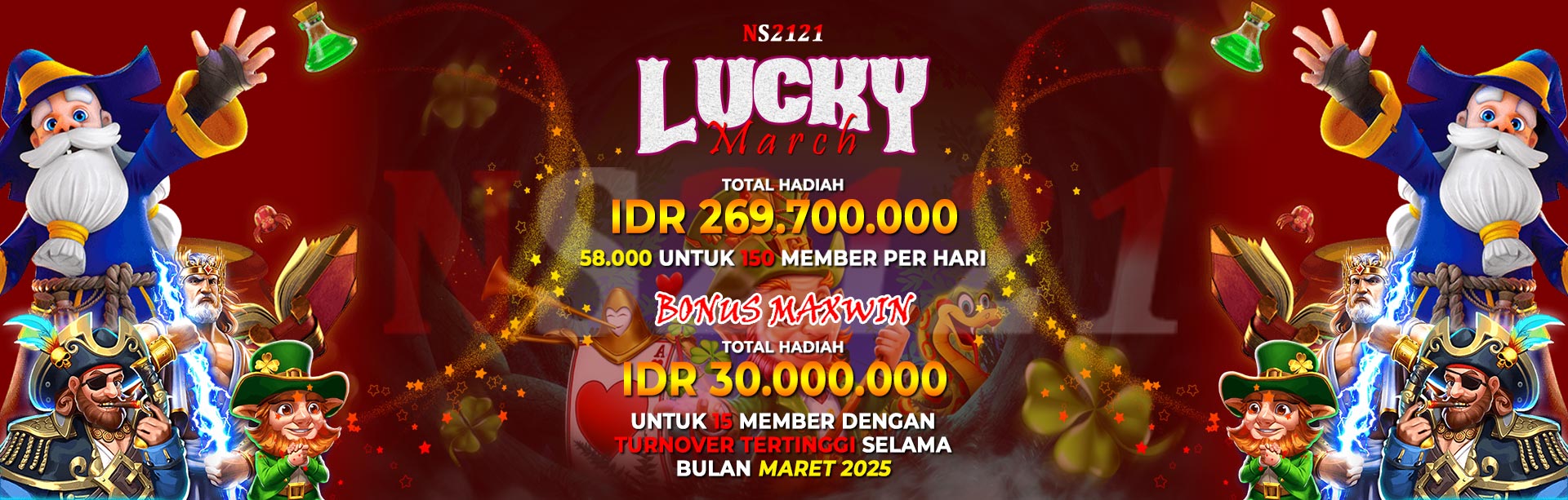 PROMO LUCKY MARCH NS2121