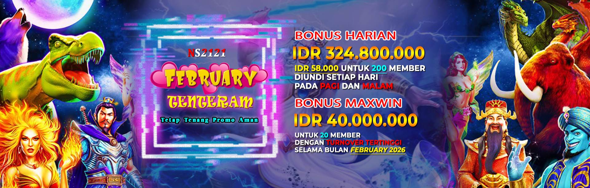 PROMO FEBRUARY TENTERAM NS2121