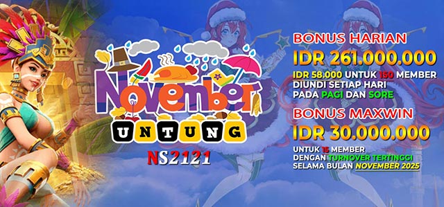 PROMO NOVEMBER UNTUNG NS2121